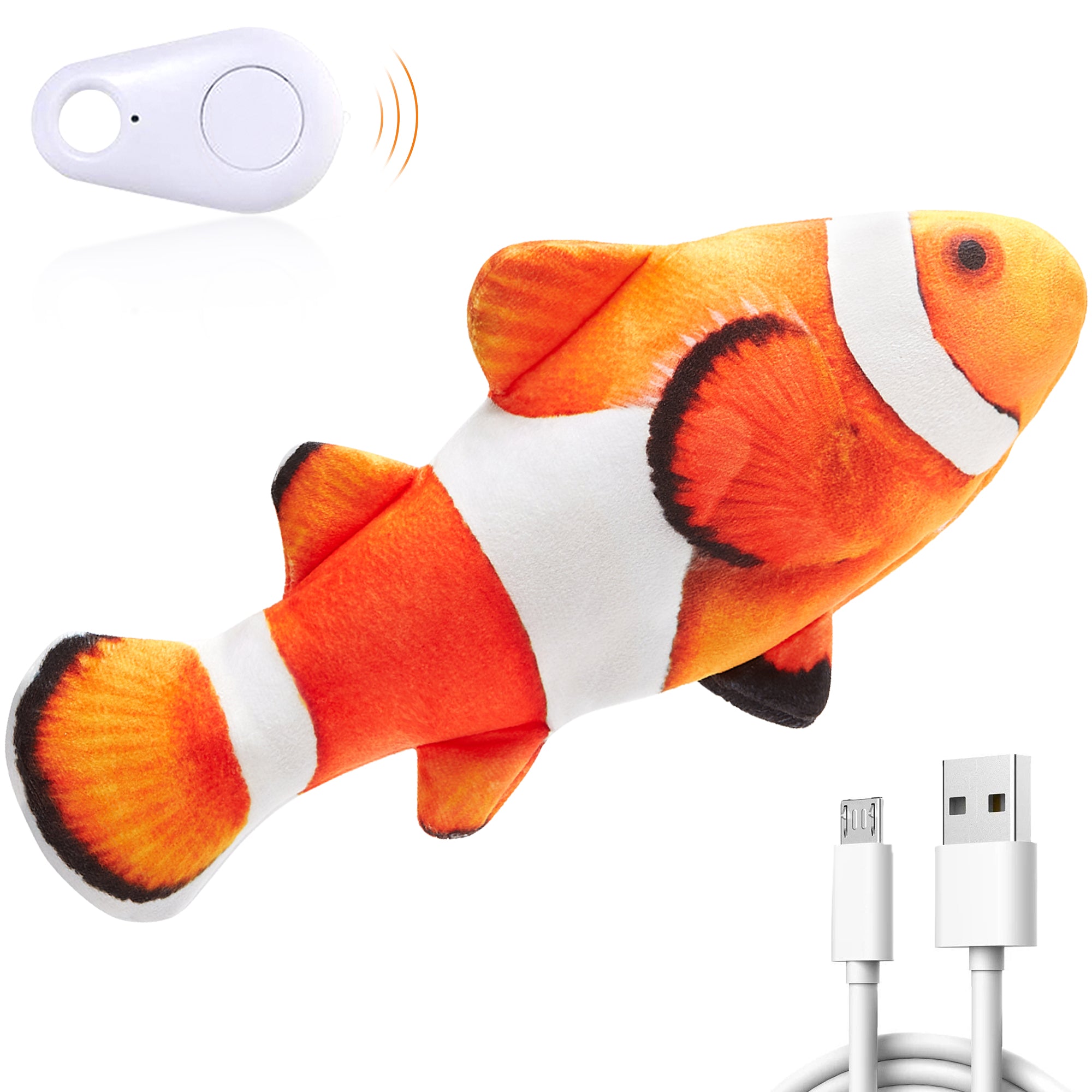 Potaroma Electric Flopping Fish Cat Toy