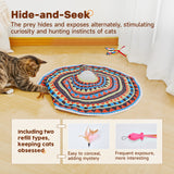 Potaroma 3-in-1 Hide-and-Seek Cat Toy